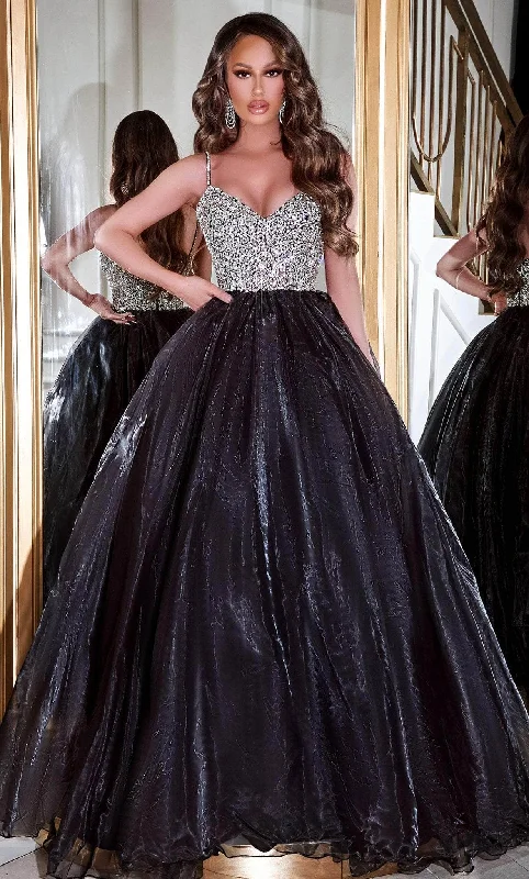 One-DAY Sale Portia and Scarlett PS23035 - Sleeveless Beaded Ballgown