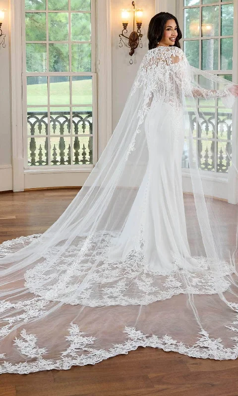 Price Reduction Rachel Allan RB4178 - Embroidered Corset Bodice Bridal Gown