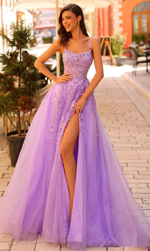Price Drop Amarra 88712 - Floral Embroidered Prom Dress