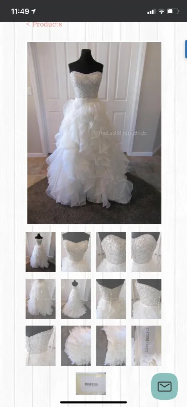 Hot Deal Allure Bridals 9110