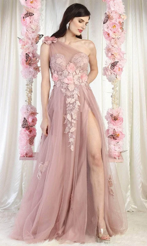 Final Markdown May Queen RQ7975 - Tulle Enchanting Asymmetrical Dress