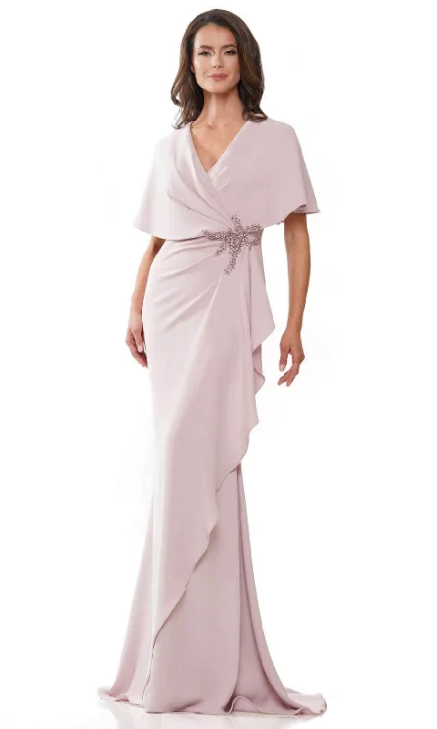 Don't Wait Marsoni by Colors MV1249 - Shawl Sleeve Mermaid Evening Gown