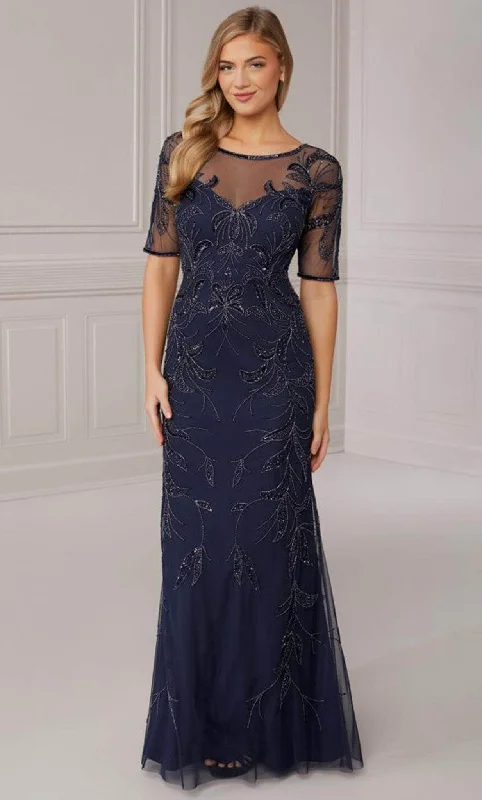 Best Bargains Adrianna Papell Platinum 40421 - Beaded Gown