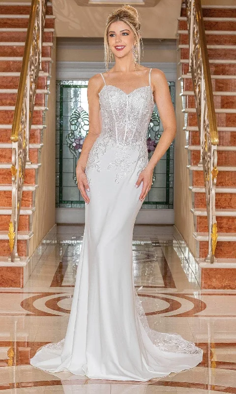 Limited Quantity Dancing Queen 0204 - Sweetheart Corset Bodice Wedding Gown