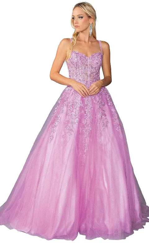 Customer Appreciation Sale Dancing Queen 4458 - Embroidered Corset Bodice Ballgown