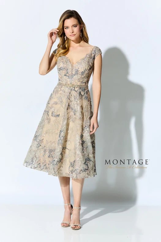 Sale Event Ivonne D 220D23S - Novelty Lace Formal Short Dress