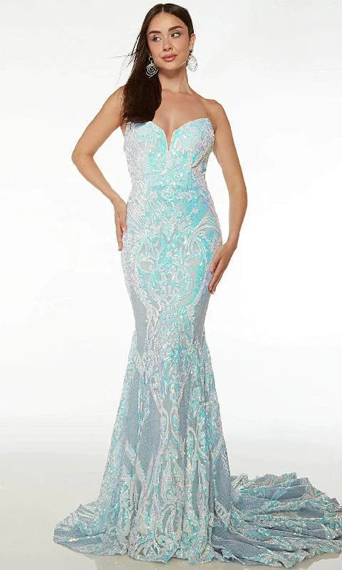 Loyalty Reward Alyce Paris 61648 - Sequin Strapless Prom Gown