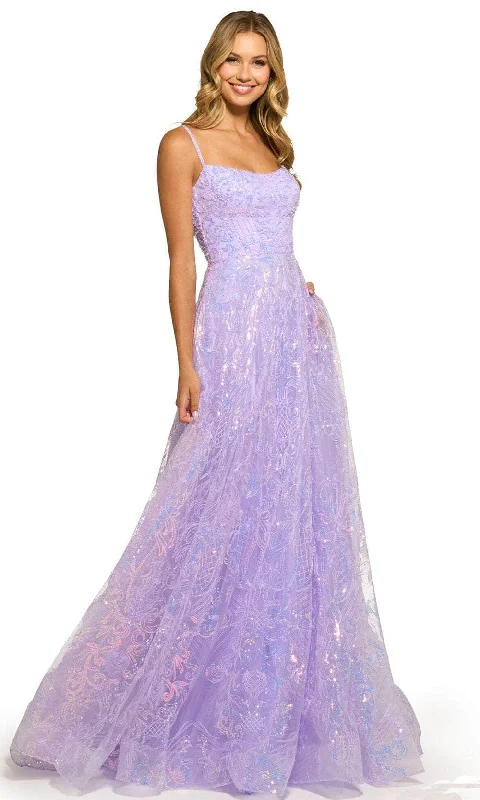 Deal of the Week Sherri Hill 55533 - Beautiiful Scoop Embellished A-line Gown