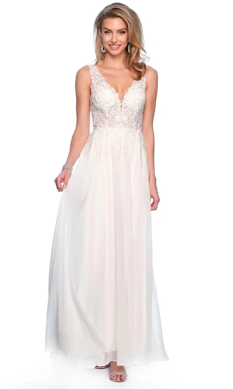 Today’s Deal Dave & Johnny Bridal 11952 - Lace Embroidered Bridal Gown