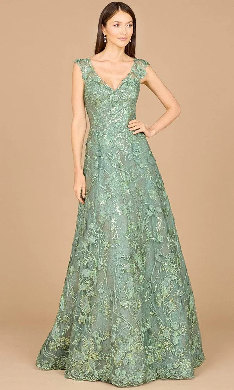 Fantastic Deals Lara Dresses 29017 - Floral Pattern Evening Gown