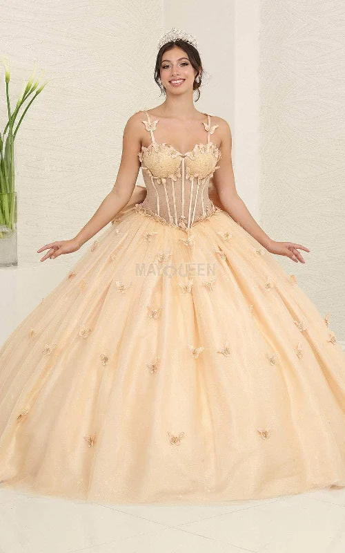 Loyalty Reward May Queen LK239 - Butterfly Corset Ballgown