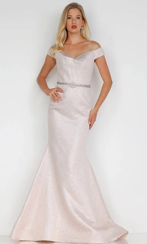 Time-Limited Offer Terani Couture 231E0311 - Off The Shoulder Trumpet Gown