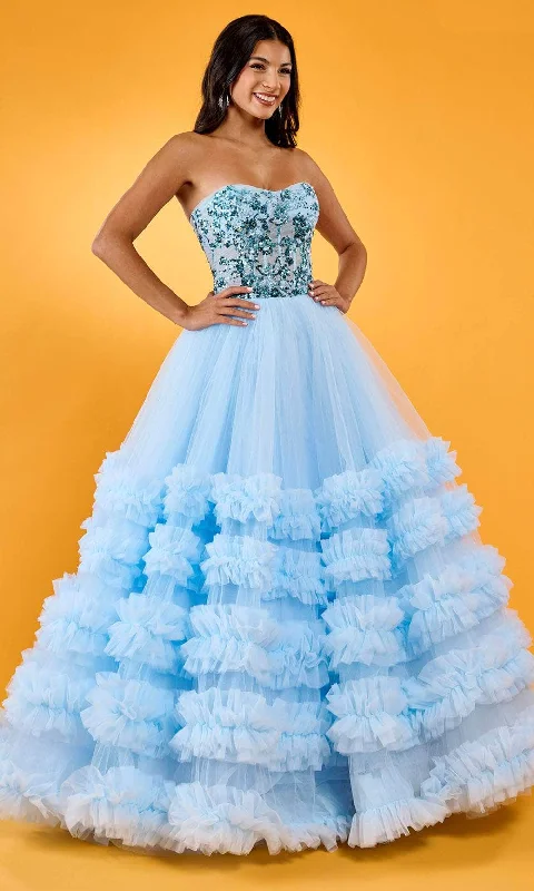 Huge Discounts Rachel Allan 70621 - Sweetheart Beaded Corset Ballgown