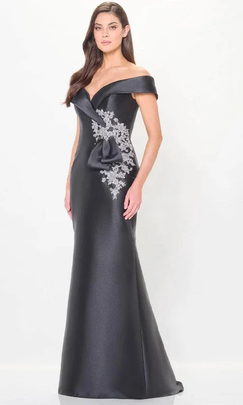 Blowout Deals Montage by Mon Cheri M904 - Off Shoulder Mikado Evening Dress