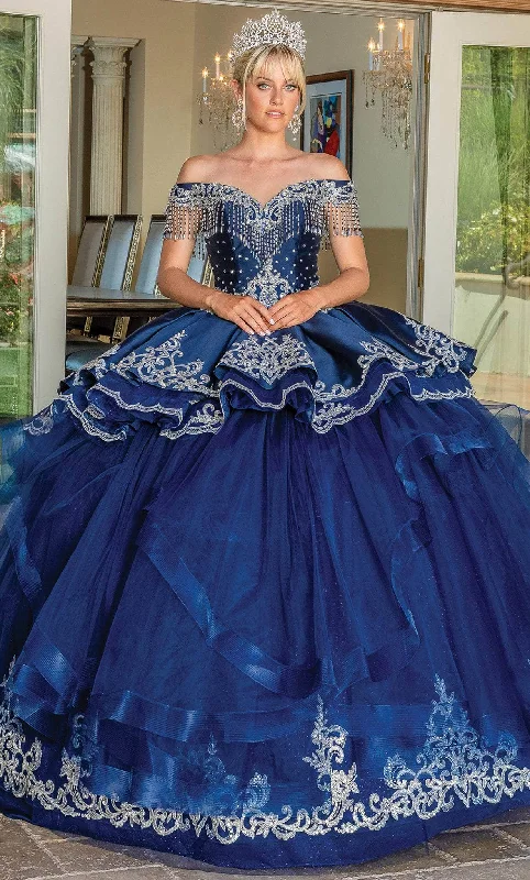 Buy More, Save More Dancing Queen 1724 - Beaded Fringe Sweetheart Ballgown