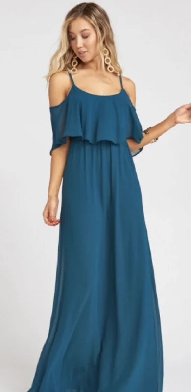 Exclusive Savings Show Me Your MuMu CAITLIN RUFFLE MAXI DRESS