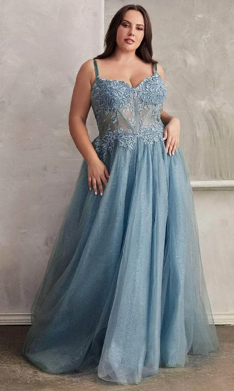 Low Prices Cinderella Divine C150C - A-Line with Embroidery Prom Dress
