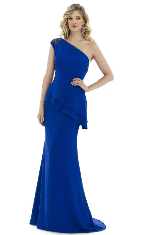 Early Access Gia Franco 12977 - One Shoulder Mermaid Evening Dress