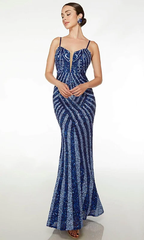 Savings Galore Alyce Paris 61608 - Sequin Sleeveless Prom Dress