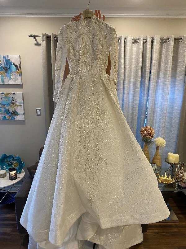 Best Seller Other Long Sleeve Beaded Ball Gown