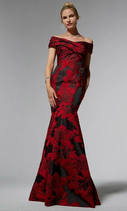 Daily Specials MGNY By Mori Lee 72924SC - Floral Mermaid Evening Dress