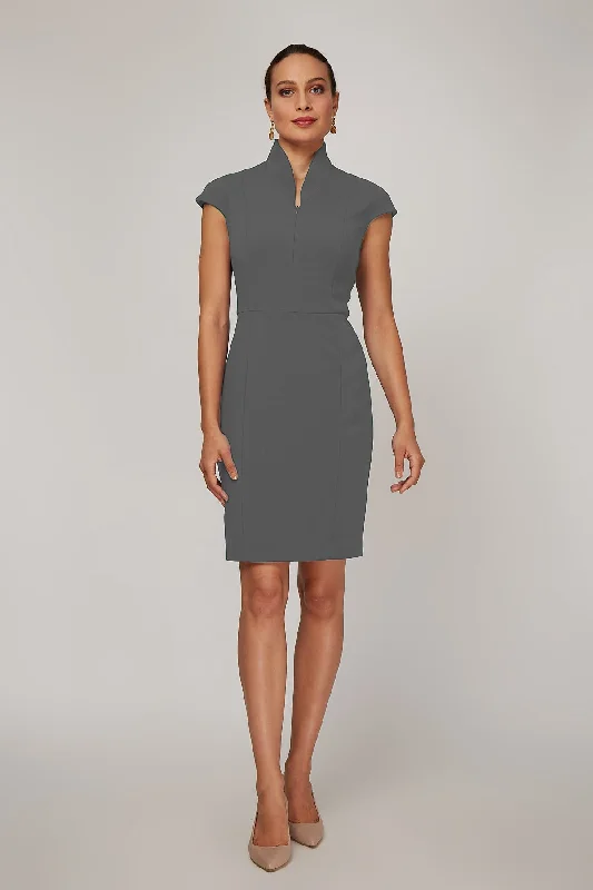 Unbeatable Prices Evelyn Dress - Charcoal