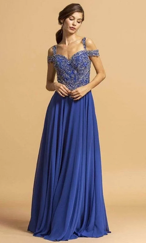 Special Offer Trevi Collection - L2154 Sweetheart Lace Applique Prom Dress