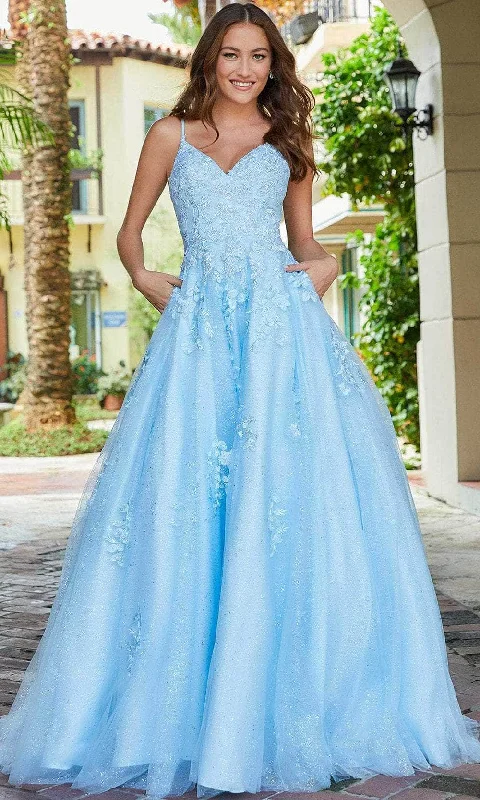 Stock Clearance Amarra 87273 - Sleeveless Sweetheart Neck Prom Dress