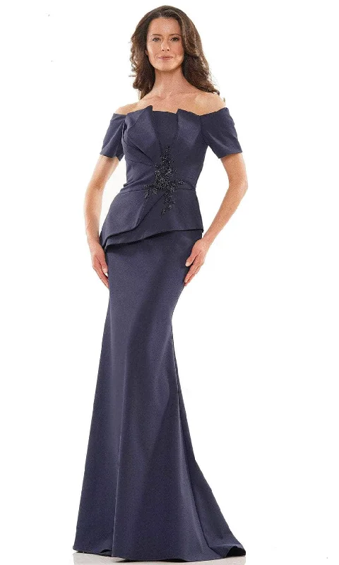 Special Price Marsoni by Colors MV1163 - Off Shoulder Long Dress