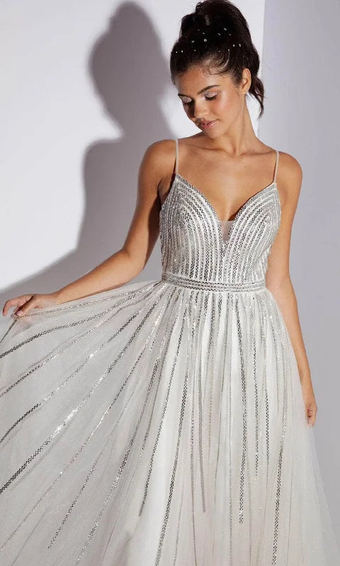 Act Now Eureka Fashion EK109 - Embellished Sleeveless Prom Dress