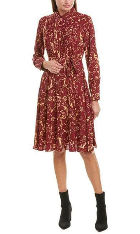 Daily Deals Nanette Nanette Lepore TM9F17120 - Long Sleeved Collared Shirtdress