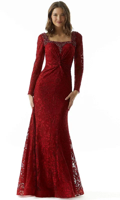 Bargain Bin MGNY by Mori Lee 73020 - Beaded Neck Evening Dress