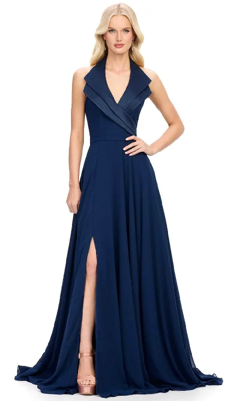 Unbeatable Prices Ashley Lauren 11753 - Sleeveless Pleated Skirt Prom Gown
