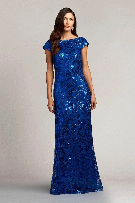 Quick Sale Tadashi Shoji CAI90602L - Formal Sequined Evening Gown