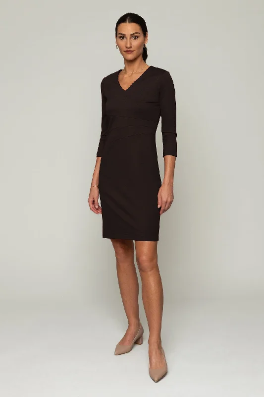 YEAR-End Sale Aria Dress - Espresso