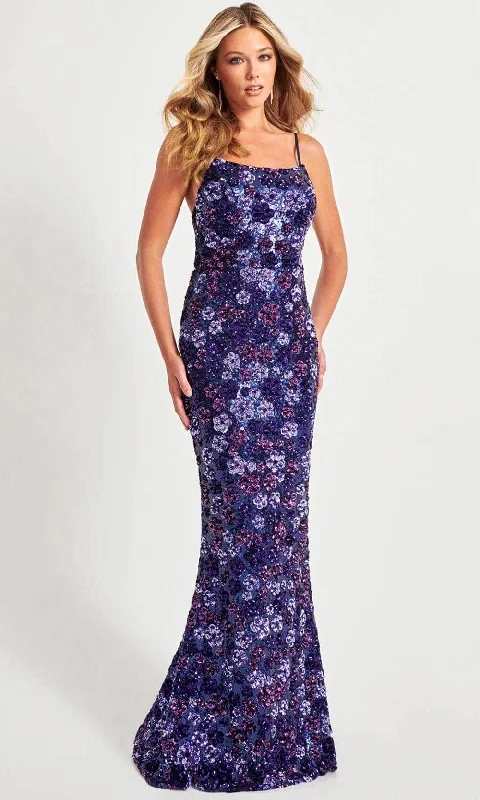 Markdown Madness Faviana 11037 - Scoop Neck Cutout Prom Gown