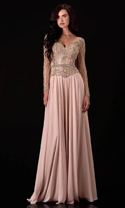 Big Discounts Terani Couture 2111M5268 - Scalloped A-Line Formal Dress