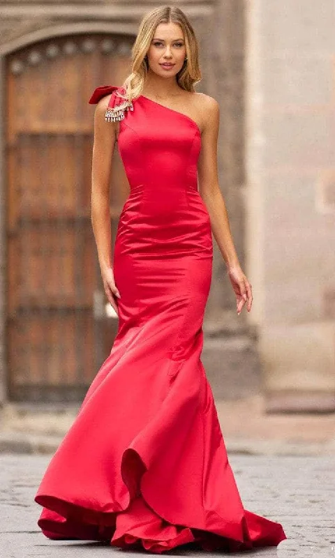 Crazy Deals Sherri Hill - Asymmetric Mermaid Prom Dress 55380 - 1 pc Black In Size 0 Available