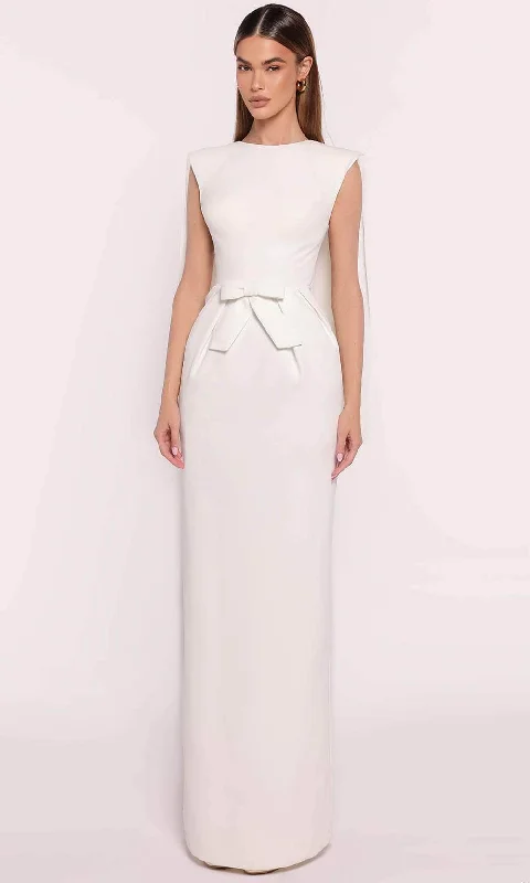 Quick Sale Tarik Ediz 98854 - Jewel Neck Evening Gown