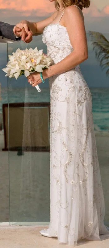 Blowout Deals Lazaro White Sheath