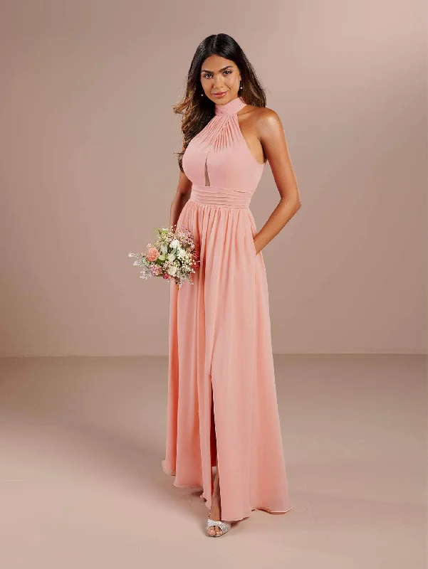 Daily Deals Christina Wu Celebration 22190 - Halter Pleated Prom Dress