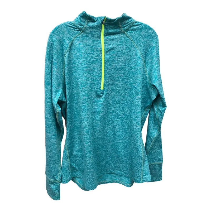 Deal of the Day Athletic Top Long Sleeve Collar By Tangerine  Size: 1x