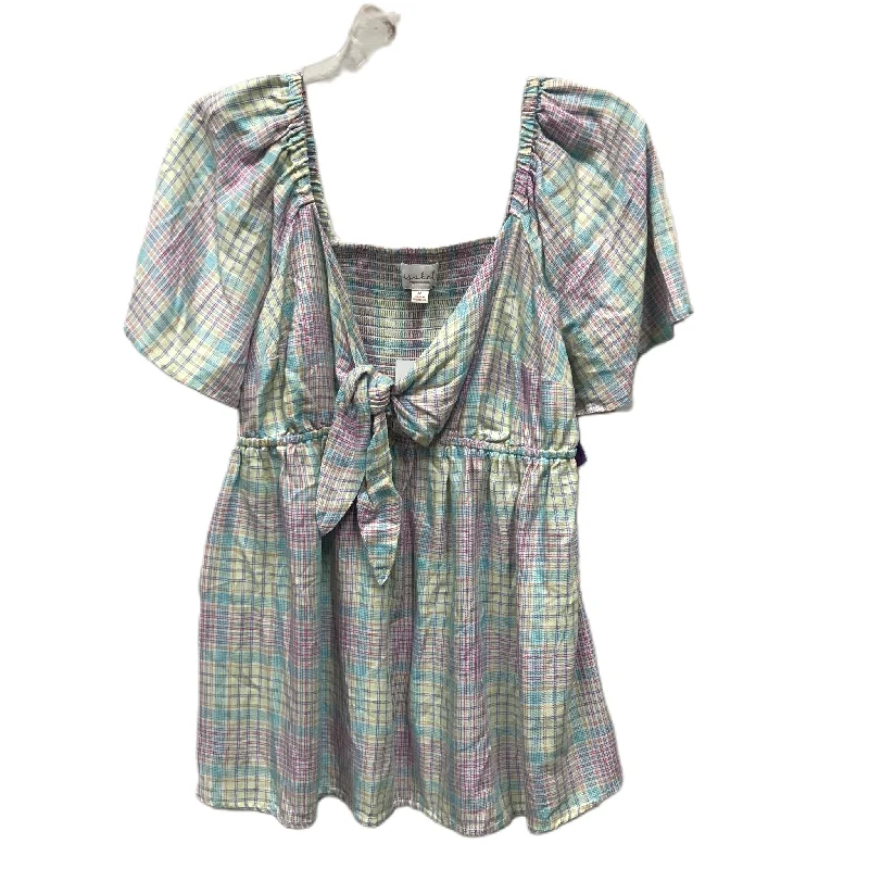 Shop and Save Maternity Top Short Sleeve By Ingrid & Isabel, Size: M