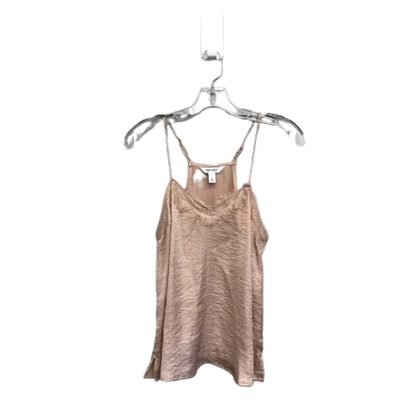 Closeout Pink Top Sleeveless By Nine West, Size: S