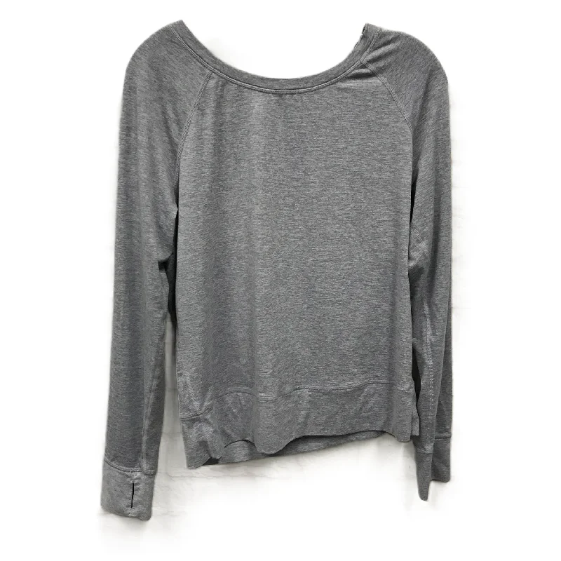 Epic Deals Purple Athletic Top Long Sleeve Crewneck By Yogalicious, Size: M