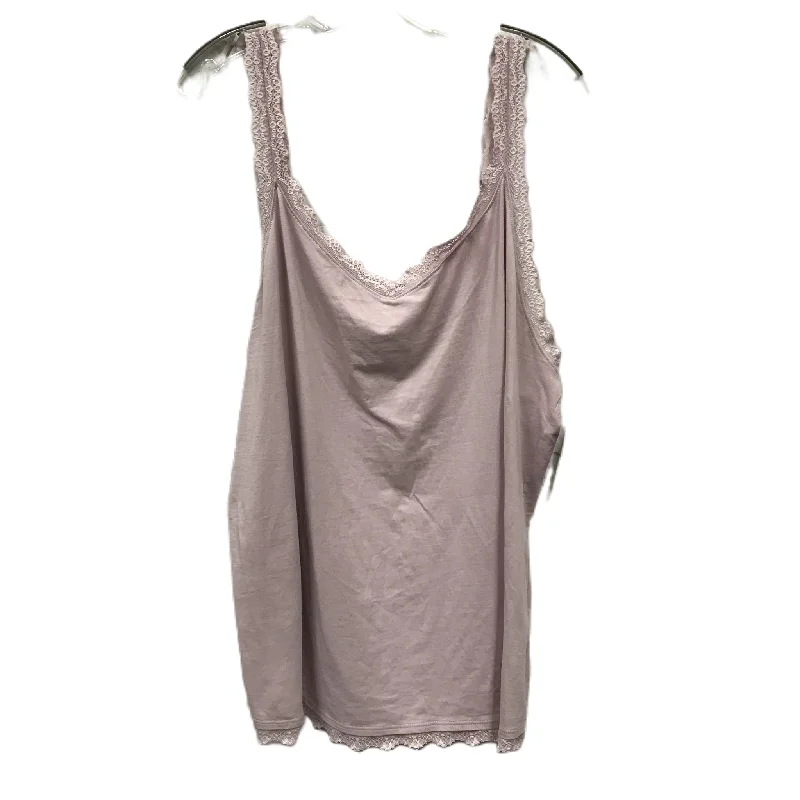 Price Reduction Purple Tank Top By Soft Surroundings, Size: 3x