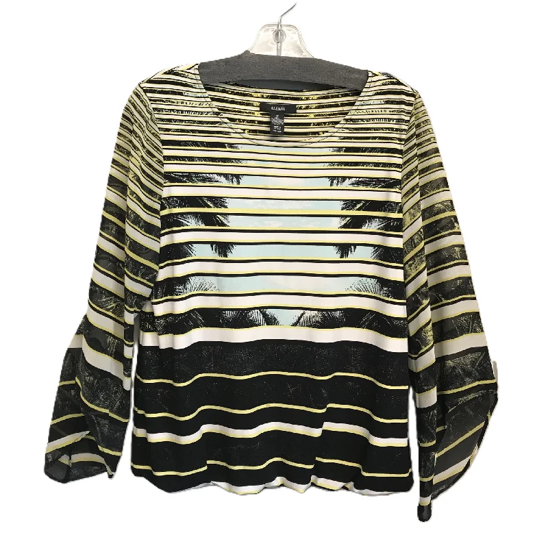 Overstock Top Long Sleeve Basic By Alfani  Size: M