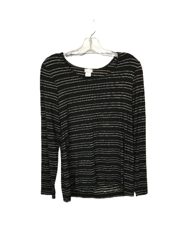 Unmissable Offer Top Long Sleeve Basic By Chicos  Size: L