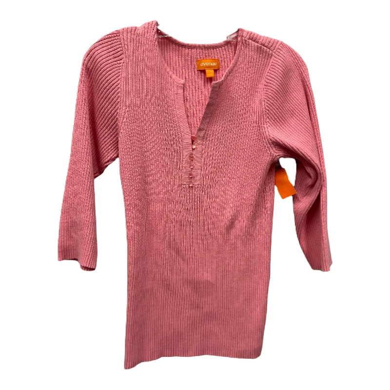 Final Markdown Top Long Sleeve By Avenue  Size: L