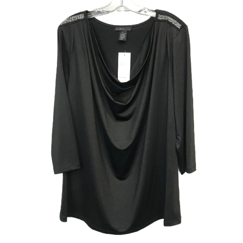 Year-End Sale Top Long Sleeve By Design History  Size: 2x